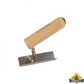 Japanse hoekschop SUPER PROF inwendig scherp 100x26mm RVS