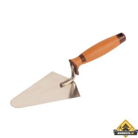 Punttroffel SUPER PROF ECO rond 160 mm RVS met SUPERSOFT greep
