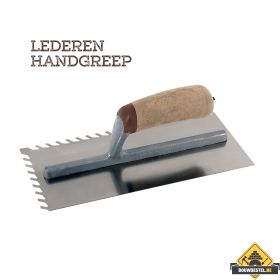 Lijmspaan SUPER PROF PURE 280x130mm RVS Flowline 10 mm LEDER greep