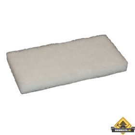 Schoonmaakspons SUPER PROF epoxy wit fijn 240x120x25 mm