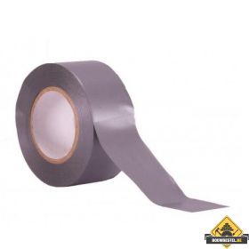 Buisisolatie tape grijs 30mm/20m