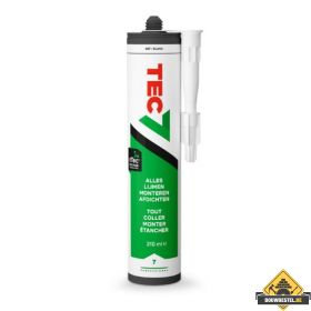Tec7 Lijm / Kit Wit Koker 310ml
