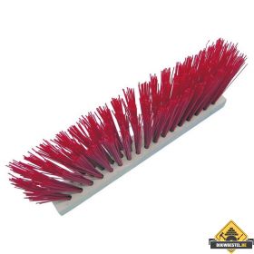 Voegbezem / Voegborstel SUPER PROF 270 mm rood. 3 rijen