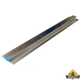 Wandrij SUPER PROF aluminium dubbel h-profiel. lengte 200 cm
