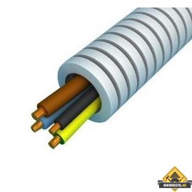 Flexbuis met draad 3G2,5+1,5 (3x2.5mm2 + 1x1,5mm2) 16mm 5/8 - 100 meter