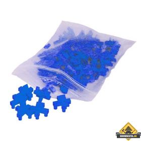 Tegelkruisjes / Tegelafstandhouders multi 4 + 5 mm zak a 100 stuks blauw