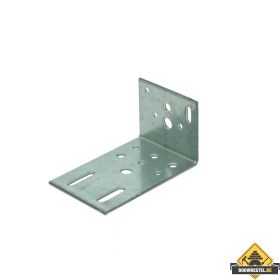 Hoekanker / hoekijzer  | Staal rvs | 50x90mm 57x2mm | 25 stuks