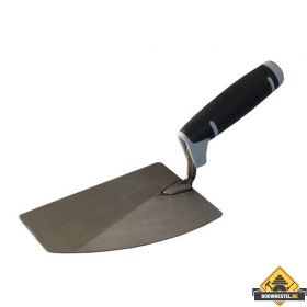 Kuiptroffel SUPER PROF 180x120x1.3mm SUPERSOFT-greep RVS Rechts
