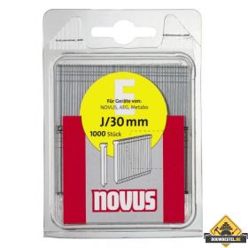 Novus nagels (brads) E J 30MM . 1000 st.