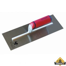 Pleisterspaan TYZACK 330x120 mm RVS met softgreep