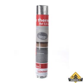 Radiatorfolie zilver 50cm x 2.5m