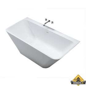 Wiesbaden Solid Surface semi-vrijstaand bad type 3 1790x845x575
