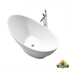Wiesbaden Solid Surface vrijstaand bad type 2 1860x820x590