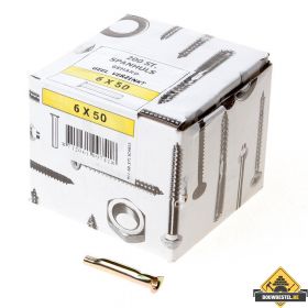 Fischer Spanhuls gegalvaniseerd 6.0x50mm doos 200 stuks