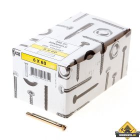 Fischer Spanhuls gegalvaniseerd 6.0x60mm doos 200 stuks