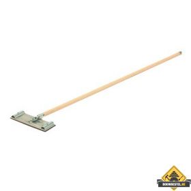 Super Prof, Multi Click, steelslijper met steel 150 cm voor schuurgaas, 240x90 mm houten handgreep