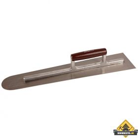 Vloerspaan 500x110 mm lange ang rond. dikte 1.2mm