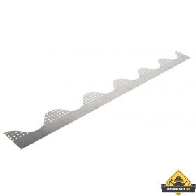 Aluminium vogelschroot geperforeerd tbv golfplaat no 76