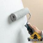 Hoe schilder ik mijn gestucte muur?