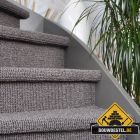 Trap bekleden met tapijt