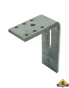 Hoekanker Zwaar 140X170mm 70x10mm (Gat: 65x13) Thermisch Verzinkt (Type 77)- per stuk