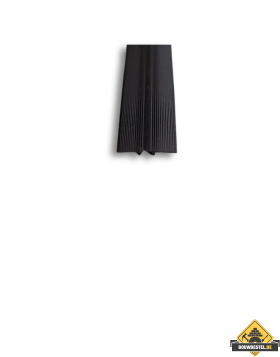 Overgangsprofiel 3in1 zwart/antra 10-14mm vloeren/ 93cm 