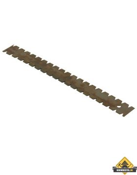 Lijmmes 280 mm LV1. 9x5x7 mm. driehoek. per 3 stuks
