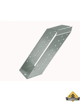 GB Gordinglas 156x59x1,5 mm staal sendzimir verzinkt 