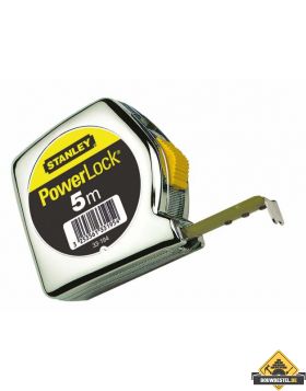Stanley rolbandmaat powerlock 8 meter 0-33-198 