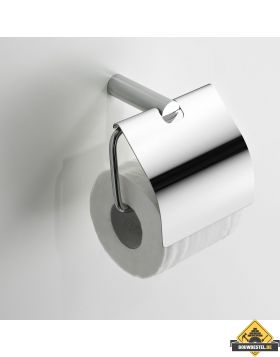 Wiesbaden Ida Toilethouder met klep chroom