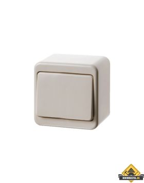 Berker Opbouw schakelaar wissel creme