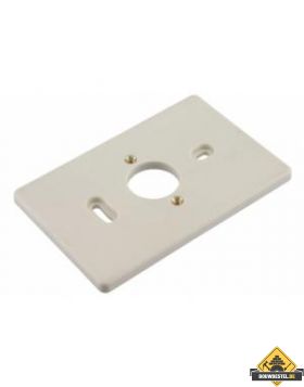 Montageplaat combinatie felsmoer M4 creme 