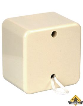 Berker Opbouw trekschakelaar wissel creme 