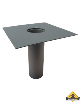 PVC kiezelbak a 80 mm