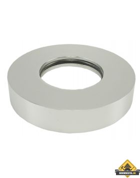 Wiesbaden luxe rozet 32mm met O ring tbv Star sifon chroom