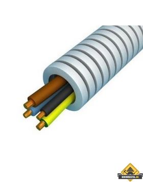 Flexbuis met draad 3G2,5+1,5 (3x2.5mm2 + 1x1,5mm2) 16mm 5/8 - 100 meter