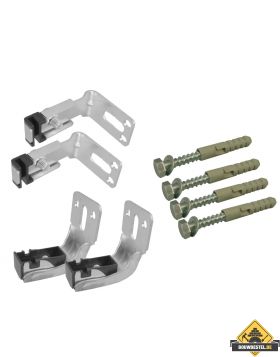 Radiator-Bevestigingset compleet