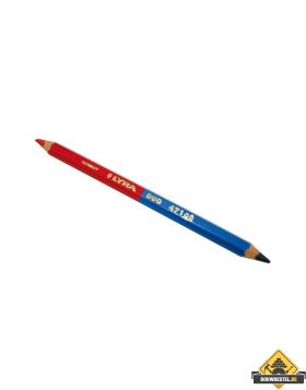 Lyra Duo-potlood 175 mm blauw/rood met stiftdikte 6.25 mm