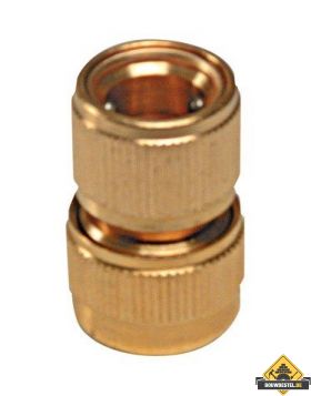 Snelkoppeling met slanghouder 18-23 mm SUPER PROF messing