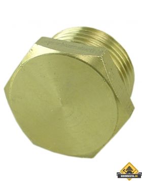 Gasdraadfitting Plug 1/2 buiten