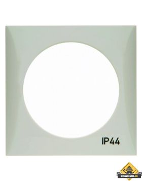 Hager Berker Afdekraam 1V Flw Polarwit Hg Integro 