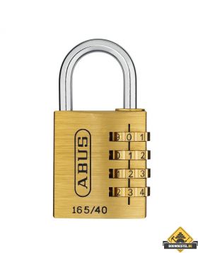 Abus 165/40 verchroomd cijfercombinatiehangslot - 40 mm
