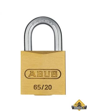 Abus 65/20 messing hangslot verschillend sluitend - 20 mm