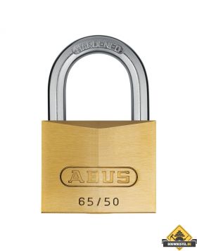 Abus 65/50 messing hangslot verschillend sluitend - 50 mm