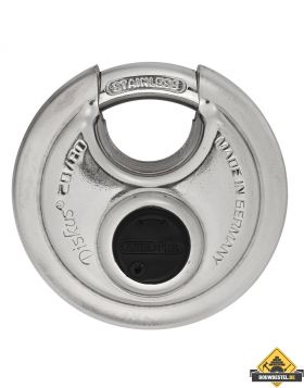 Abus Plus 20/70 RVS discushangslot gelijksluitend - 70 mm