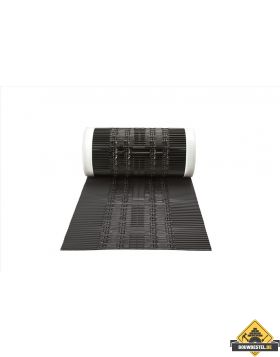 Ubbink Airtec Hoek- en nokkeperband antraciet aluminium 5m/rol