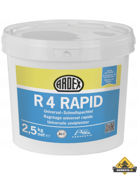 Ardex r4 rapid universeel sneluitvlakmiddel 2.5kg
