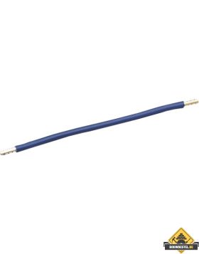 Bedradingsbrug beide zijden met 11 mm adereindhuls 6 mm2 blauw 480 mm | 25 stuks