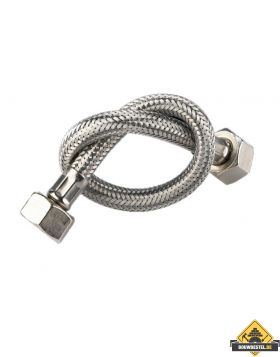 Best Design RVS Flexslang 2 x binnendraad 35 cm 1/2" x 1/2"