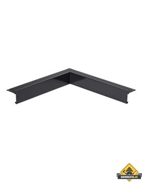 Daktrim binnenhoek 60 x 64 mm RAL9005